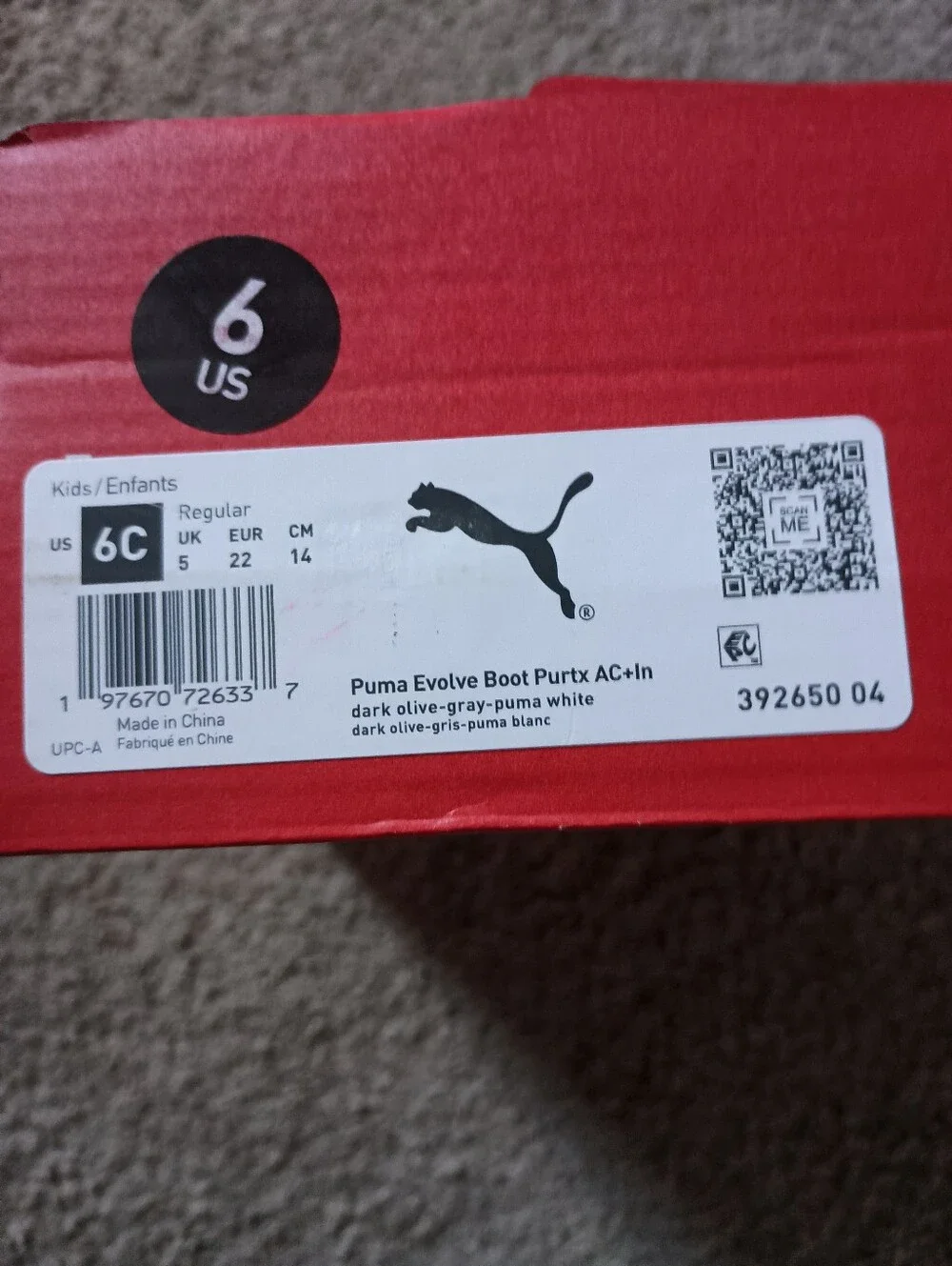 Puma evolve puretex